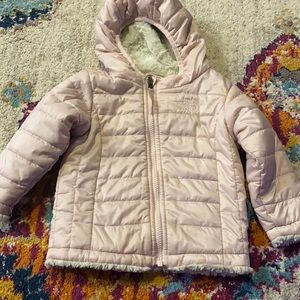 Pink The North face jacket